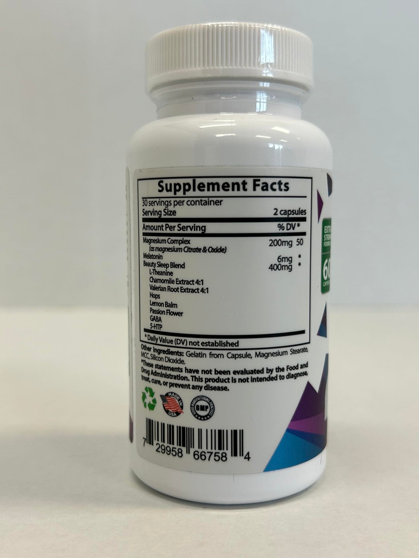 Sundhed Natural Sleep Aid – Dream Sleep with Melatonin & Valerian, Non Habit Forming, Made in USA