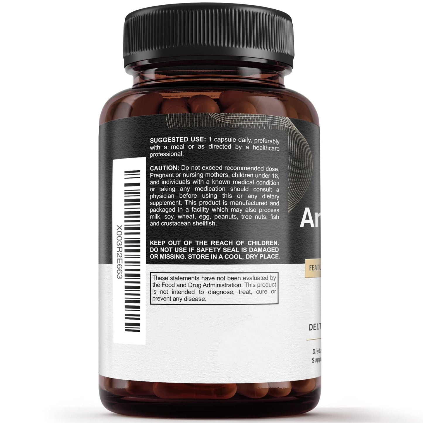 Sunergetic Annatto Tocotrienols 300mg with DeltaGold – Vitamin E for Liver, Heart & Immune Health