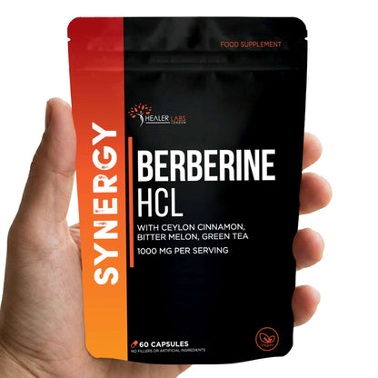 Berberine HCL 97% With Ceylon Cinnamon & Bitter Melon Healer Labs London