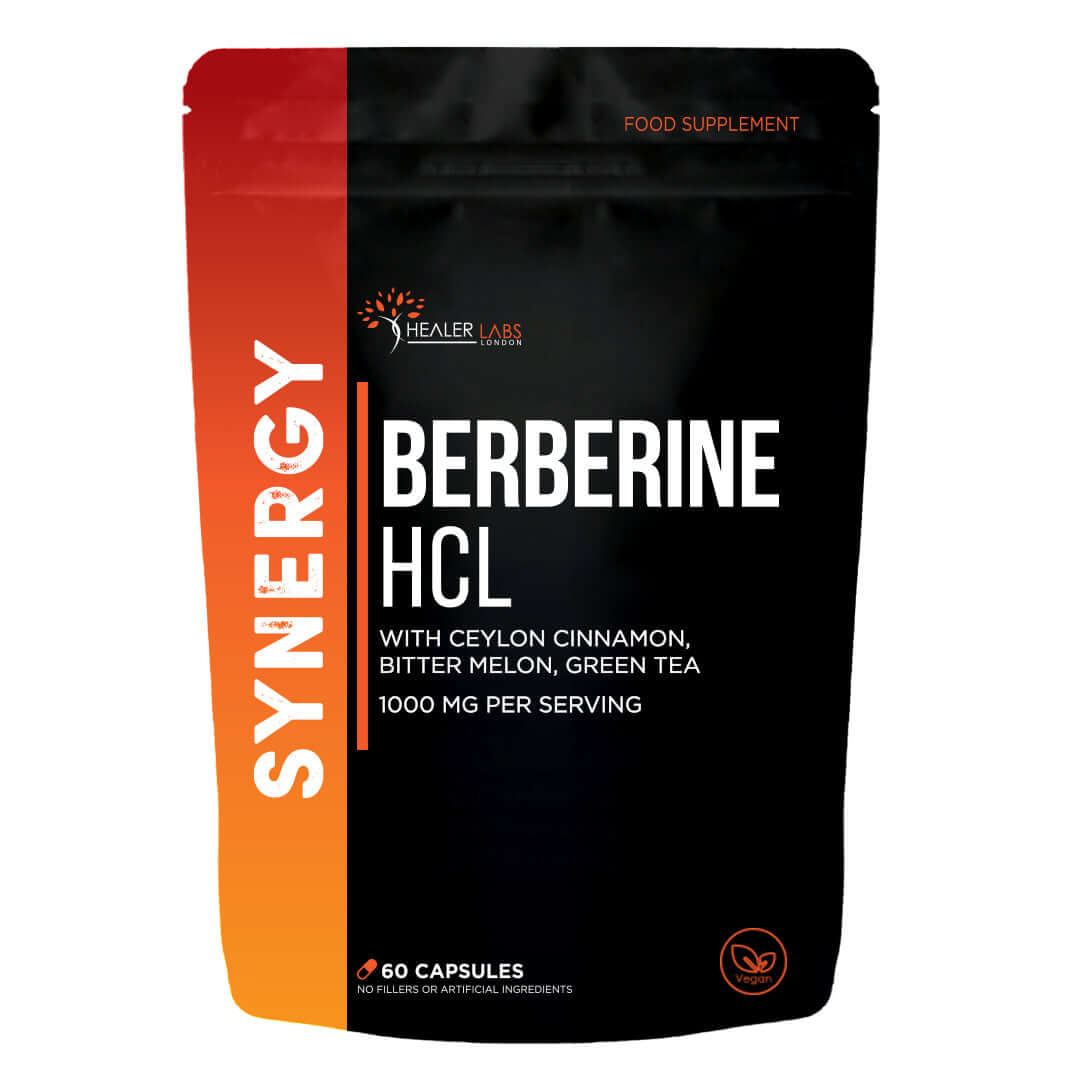 Berberine HCL 97% With Ceylon Cinnamon & Bitter Melon Healer Labs London