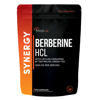Berberine HCL 97% With Ceylon Cinnamon & Bitter Melon Healer Labs London