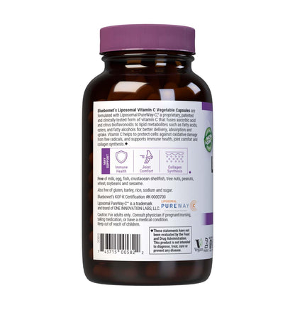 BlueBonnet Nutrition Liposomal Vitamin C 1000 mg – Immune & Joint Support, 180 Veg Capsules