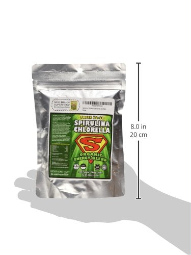 Sunlit 50/50 Organic Chlorella Spirulina Tablets | Immune Support, Gut Health & Energy