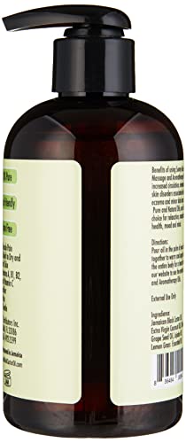 Sunny Isle Lemon Grass Massage & Aromatherapy Oil - Brown, 8 Fluid Ounce