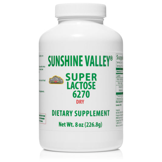 Sunshine Valley® Super Lactose Dry Powder – Free Flow Pour | Natural Sweetener & Baking Enhancer, 8 oz BritishVita | Premium UK Vitamins & Wellness Supplements