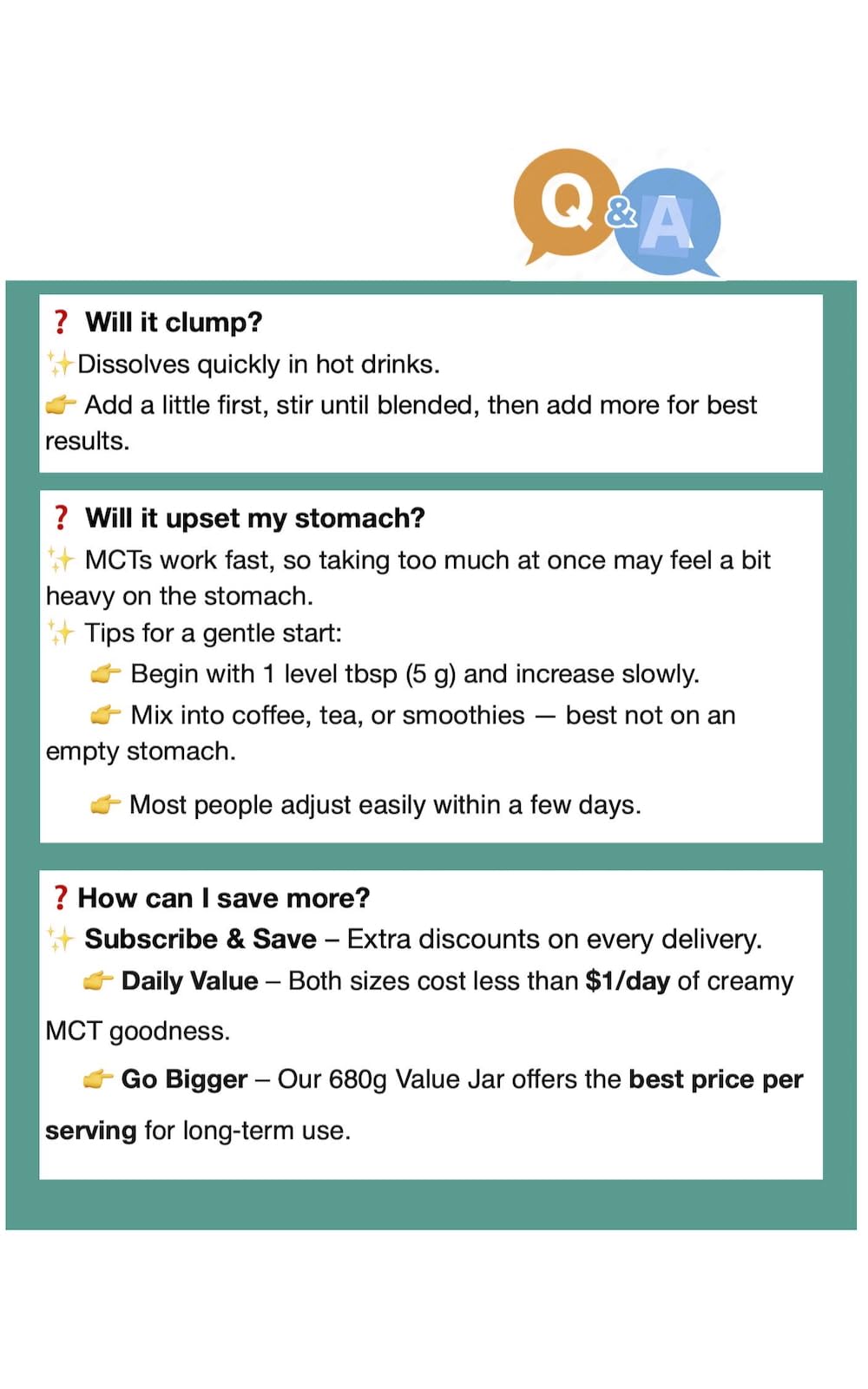 SUNYEAH MCT Powder - 70% MCT Oil Powder (C8/C10), Keto Coffee Creamer, 300 g, Unflavoured, Non-GMO