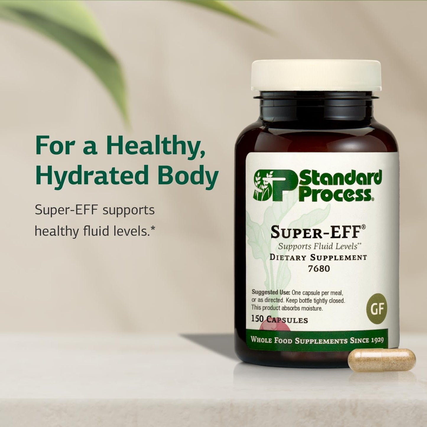 Standard Process Super-EFF Fluid Level Dietary Supplement – 150 Capsules