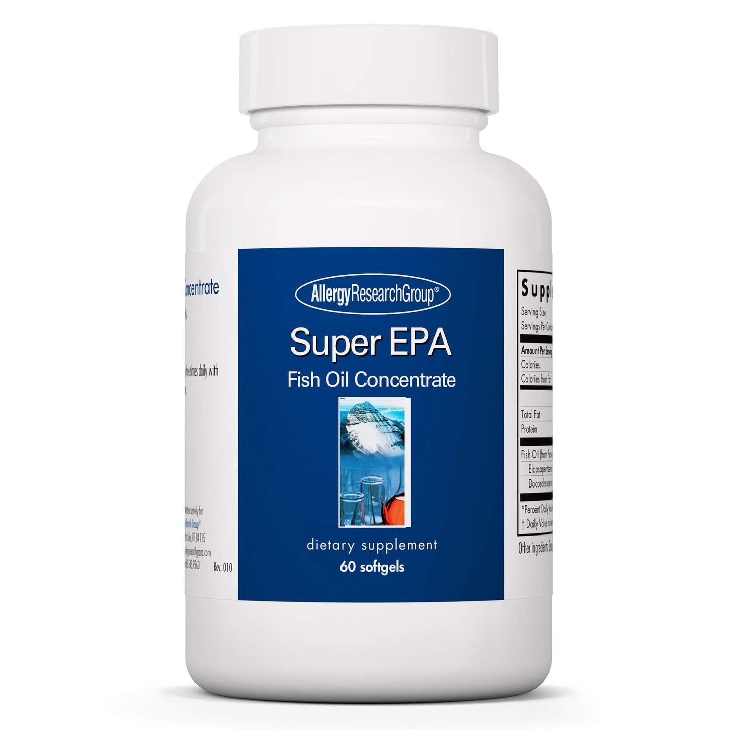 Allergy Research Group Super EPA - Omega-3 Fish Oil (EPA & DHA) | 60 Count