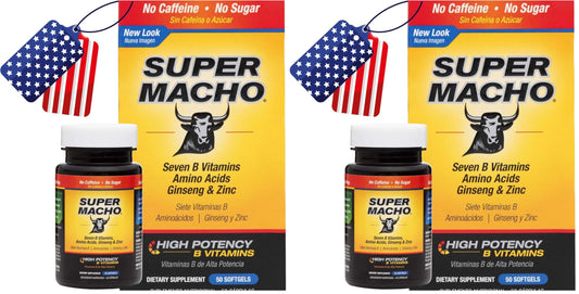 Super Macho: High-Potency B Vitamins & Amino Acids for Active Men BritishVita | Premium UK Vitamins & Wellness Supplements
