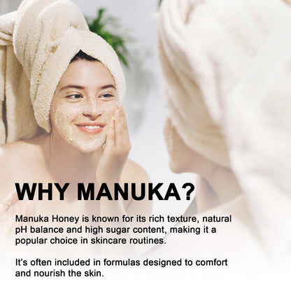 Super Natural Goods Manuka Honey Cream (4oz) – Hydrating Body Lotion