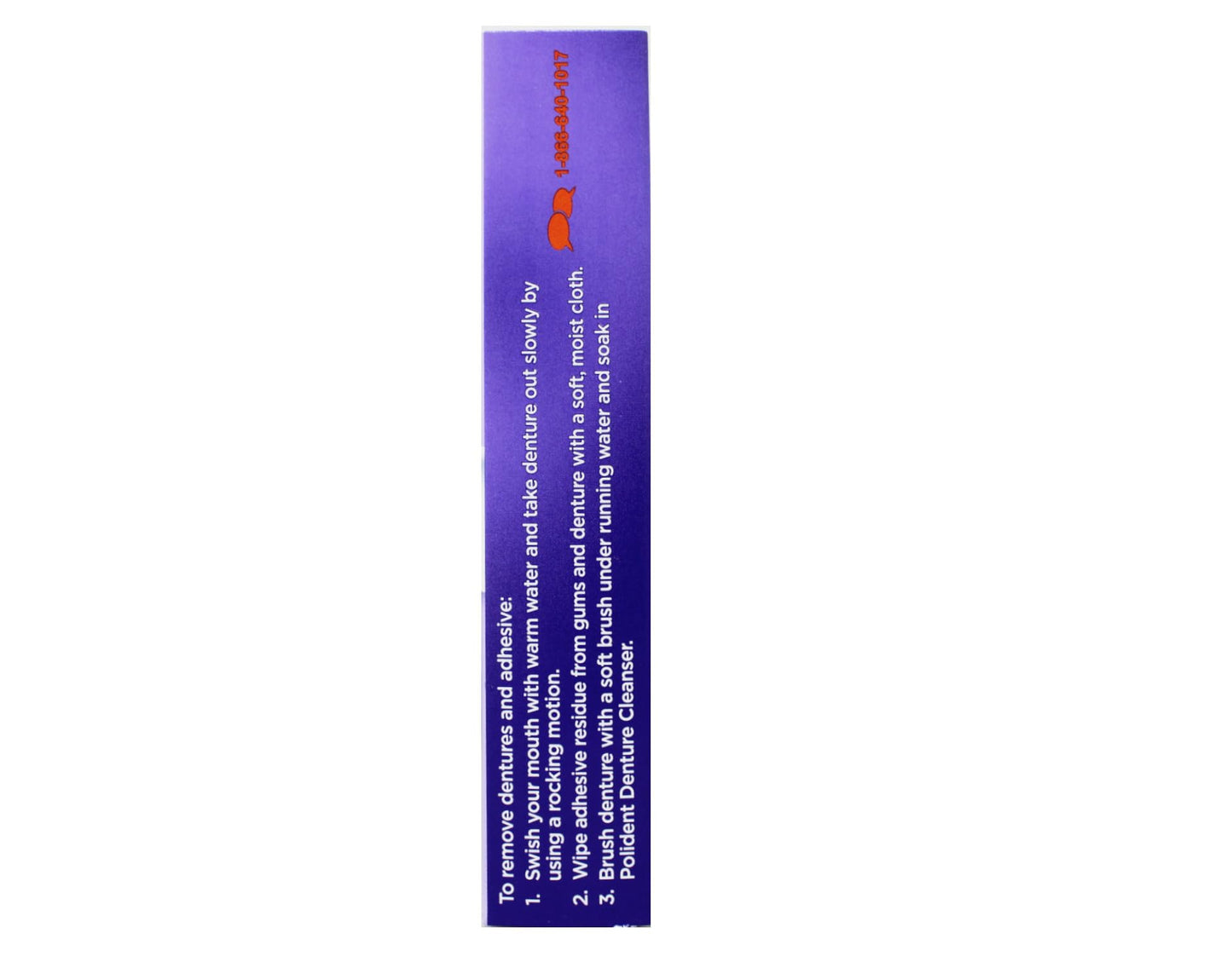 Super Poligrip Comfort Seal Denture Adhesive Strips – 40 Count (Pack of 4)