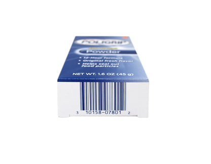 Super Poligrip Denture Adhesive Powder 1.6 oz Pack of 4 | Extra Strength Hold