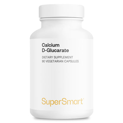 SuperSmart Calcium D-Glucarate 1500mg/day – Non-GMO, Gluten Free, 90 Veg Caps