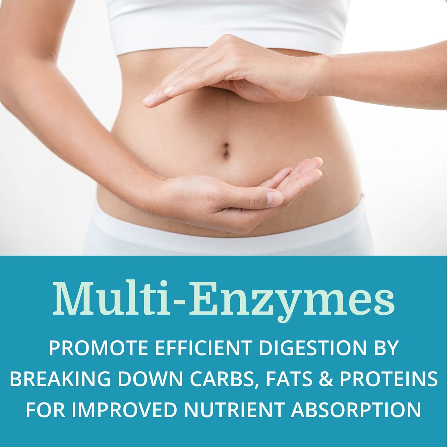 Morter HealthSystem SuperDigest – Multi-Enzyme Digestive Support with Alfalfa, Papain & Bromelain (Vegetarian Friendly)