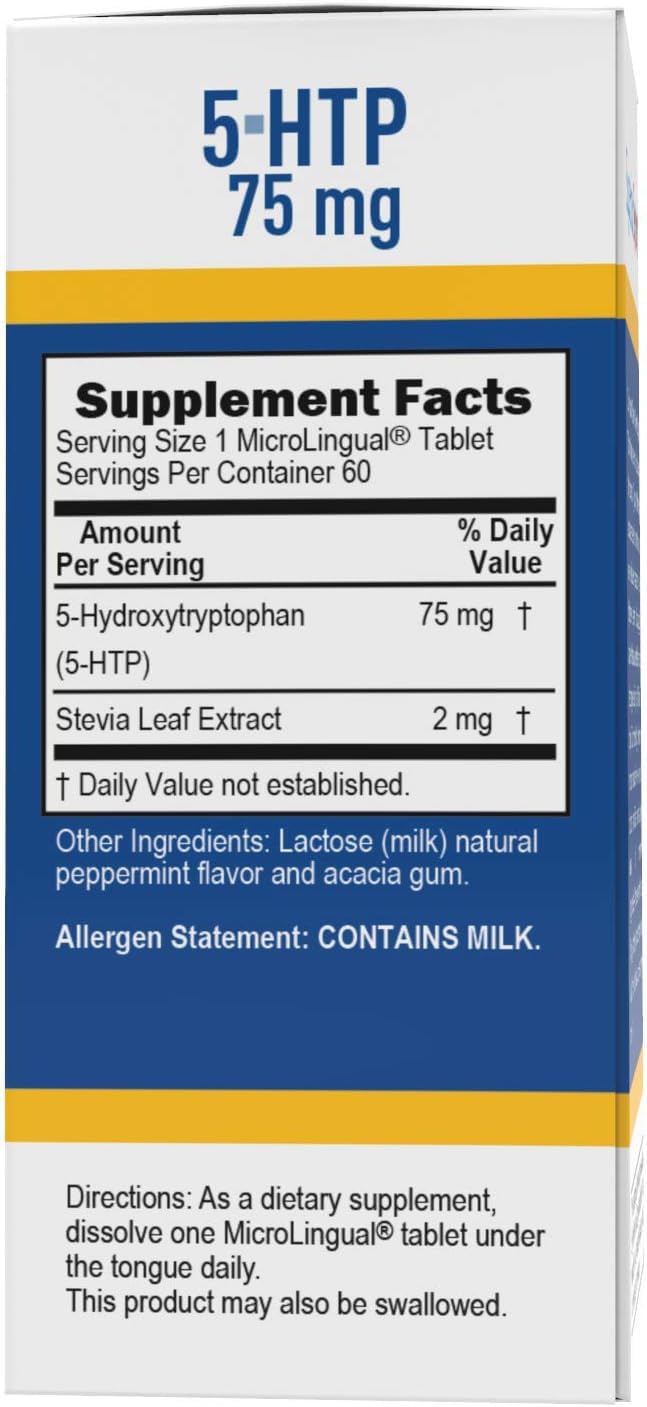 Superior Source 5-HTP 75 mg – Instant Dissolve for Sleep & Serotonin Support