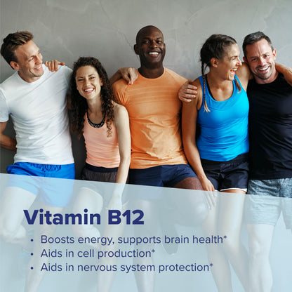 Superior Source No Shot Vitamin B-12 Cyanocobalamin 1000 mcg Sublingual Tablets – Energy, Brain Health & Wellness