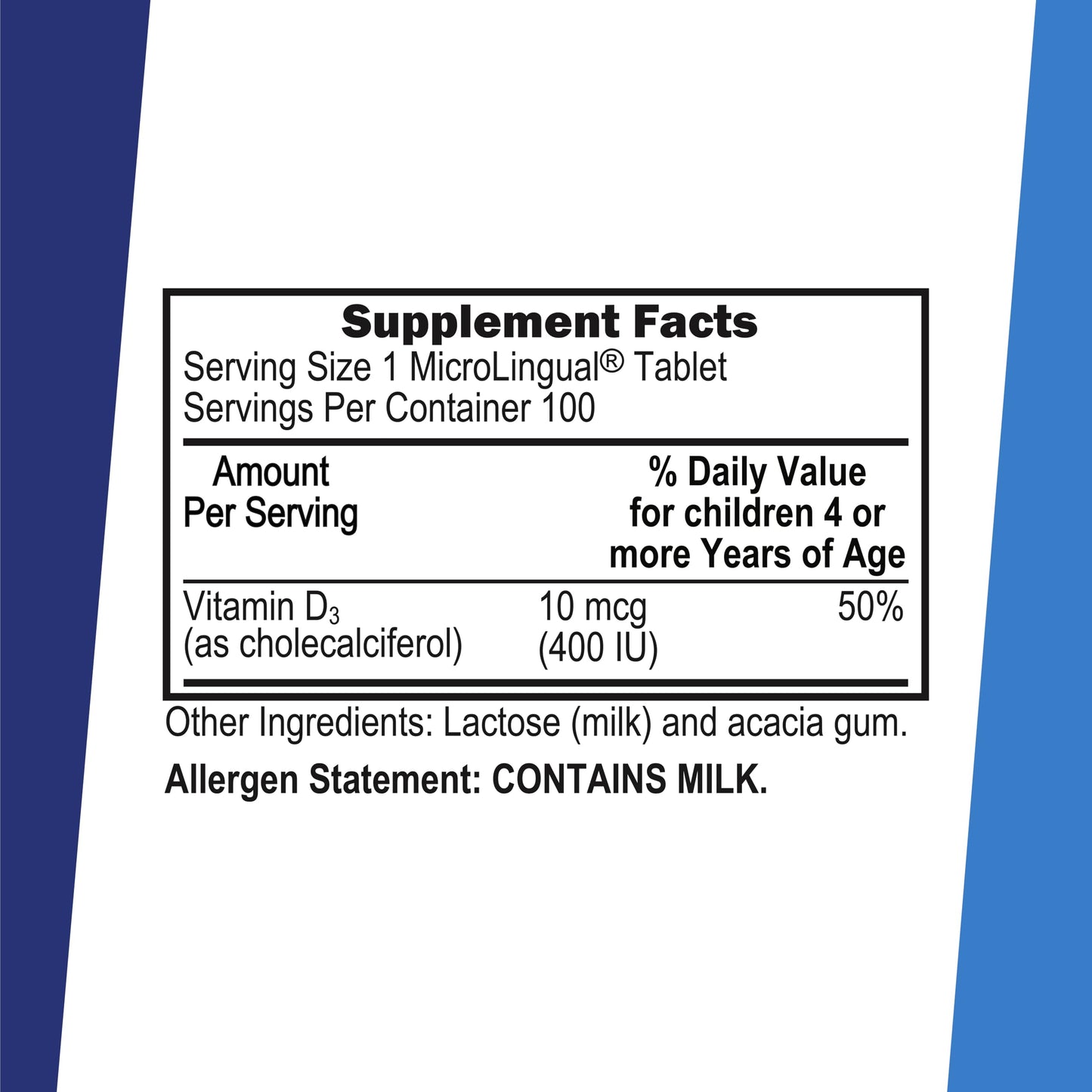 Superior Source Children's Vitamin D3 400 IU - Immune & Bone Support