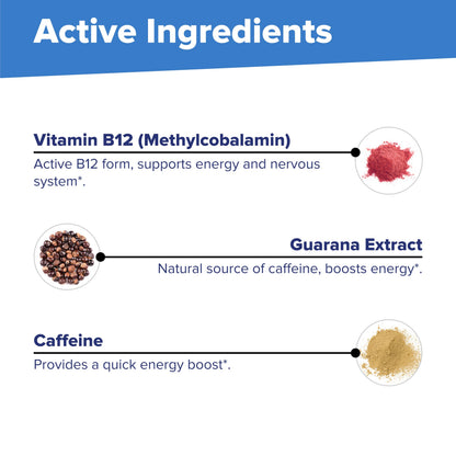 Superior Source NO SHOT Quick B-12 Energy Burst 1000 mcg – MicroLingual, Non-GMO, Gluten-Free