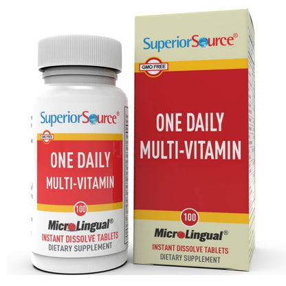 Superior Source One Daily Multi-Vitamin - 11 Vitamins, 100 Instant Dissolve Tablets