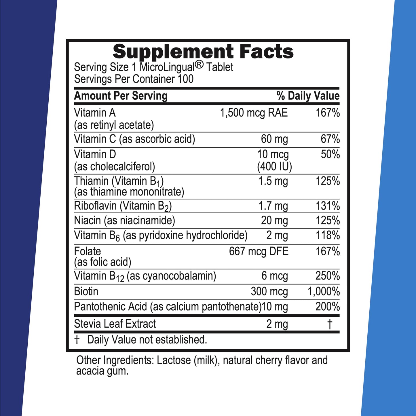 Superior Source One Daily Multi-Vitamin - 11 Vitamins, 100 Instant Dissolve Tablets