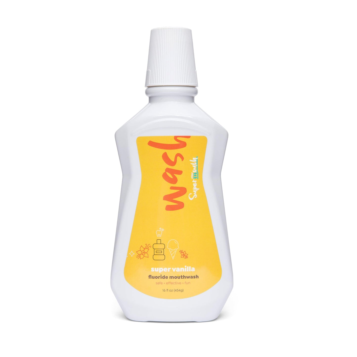 SuperMouth® Fluoride Mouthwash | Enamel Strength, Nano-Hydroxyapatite, D3 & K2