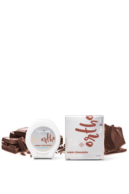 SuperMouth Ortho Floss – Patented Expanding Floss with Fluoride, Nano-Hydroxyapatite & Xylitol | 4 Flavors