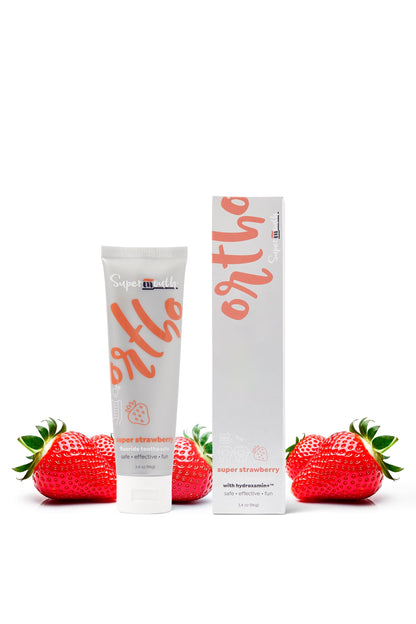 SuperMouth Ortho Toothpaste – Braces & Aligners (Fluoride + Nano Hydroxyapatite)