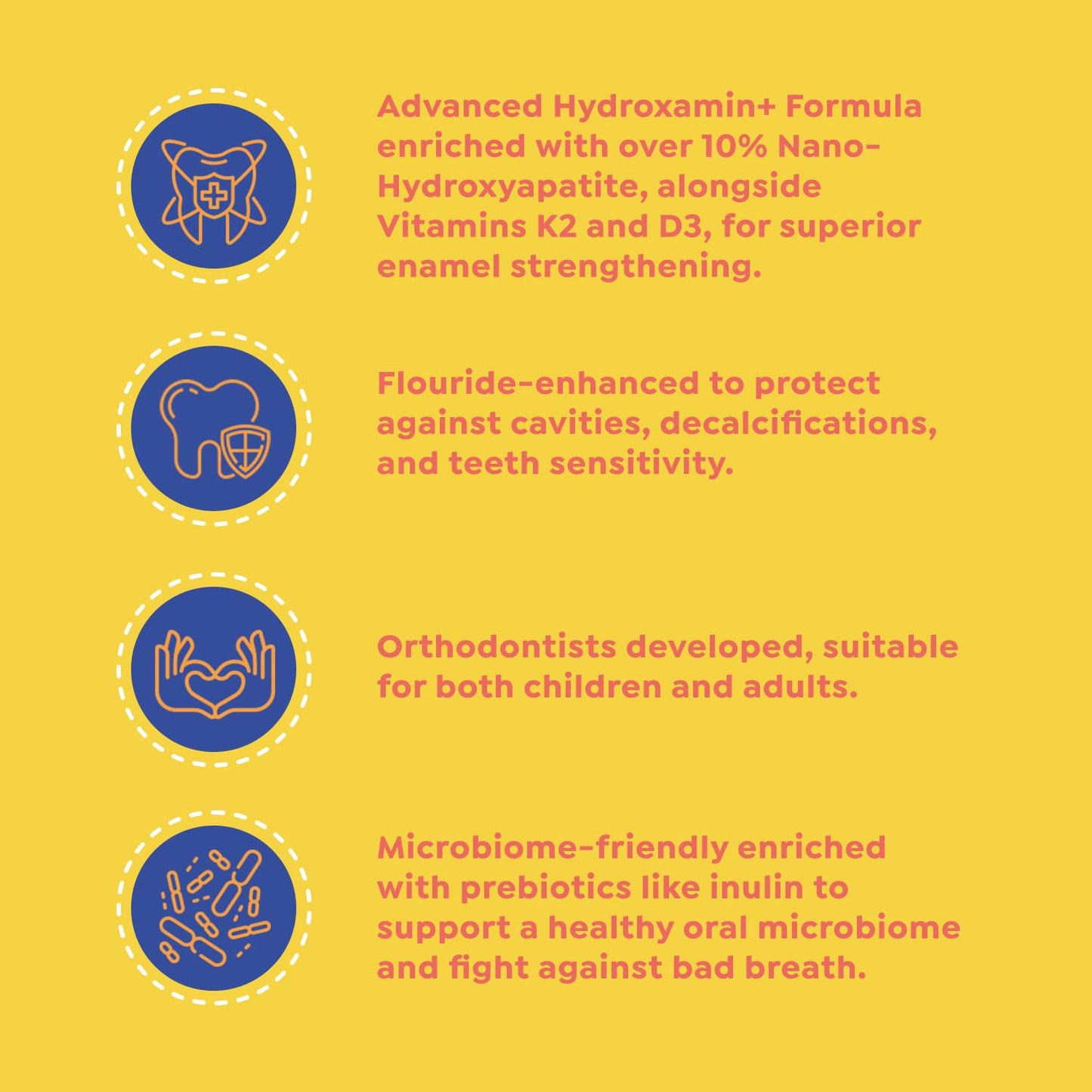 SuperMouth Ortho Toothpaste – Braces & Aligners, Fluoride + Nano-Hydroxyapatite