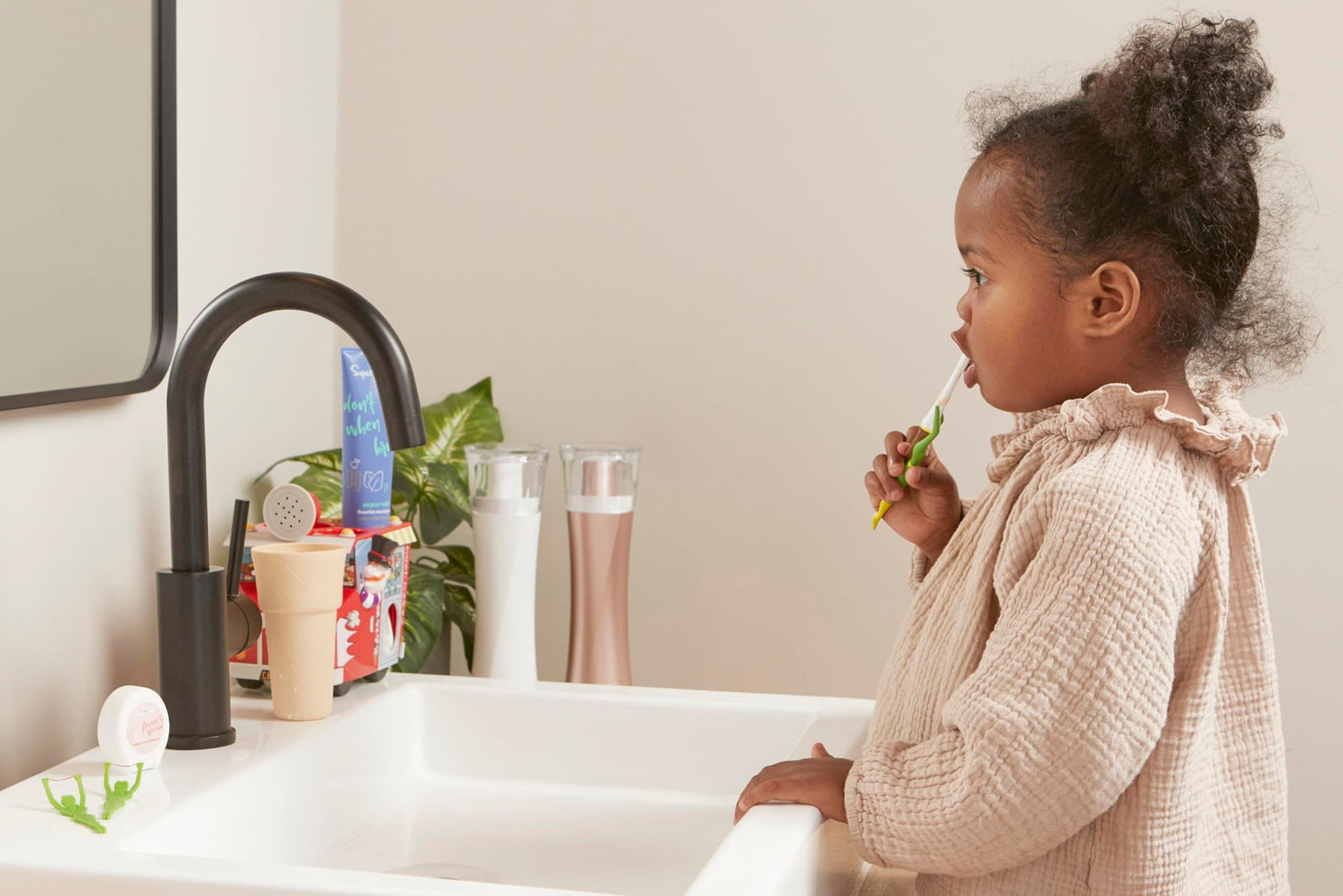 SuperMouth Toddler Ultra Soft Toothbrush – Gentle Bristles & AR Sticker