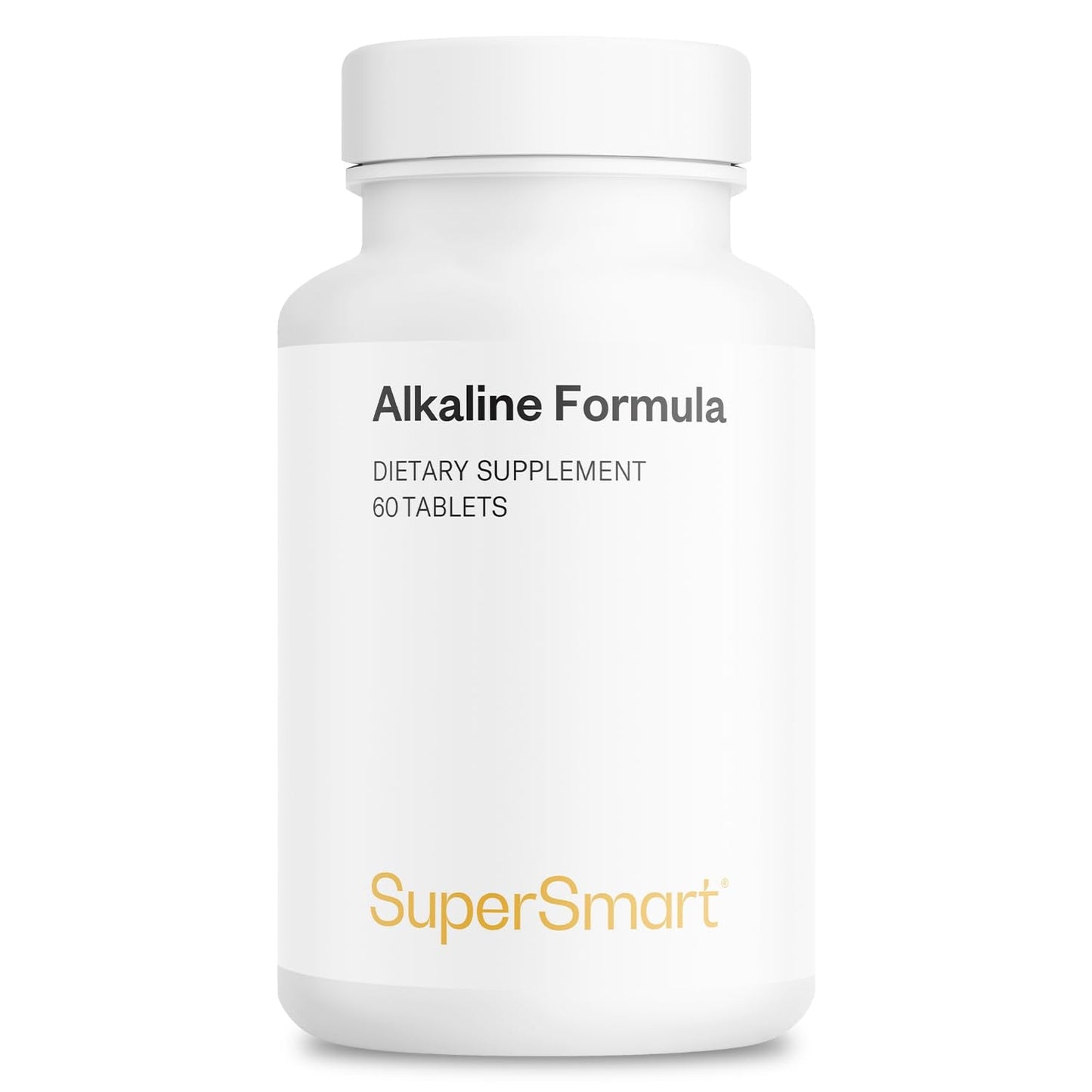 Supersmart Alkaline Formula Supplement (Advanced Formula) – 60 Tablets | Non-GMO & Gluten Free