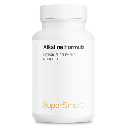Supersmart Alkaline Formula Supplement (Advanced Formula) – 60 Tablets | Non-GMO & Gluten Free