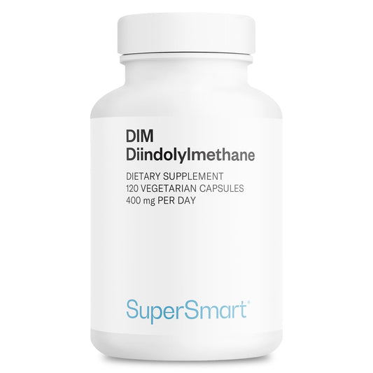 Supersmart DIM 400mg Daily – Non-GMO, Gluten Free, 120 Veg Caps BritishVita | Premium UK Vitamins & Wellness Supplements