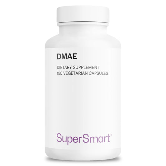 Supersmart DMAE 390mg - Non-GMO & Gluten Free | 150 Veg Capsules BritishVita | Premium UK Vitamins & Wellness Supplements