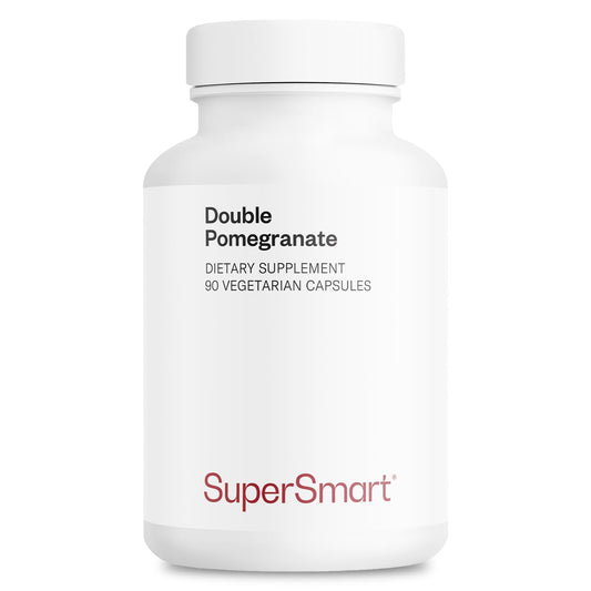 Supersmart Double Pomegranate (High Strength) – 90% Ellagic Acid & 40% Punicalagins – Non-GMO & Gluten Free – 90 Vegetarian Capsules BritishVita | Premium UK Vitamins & Wellness Supplements