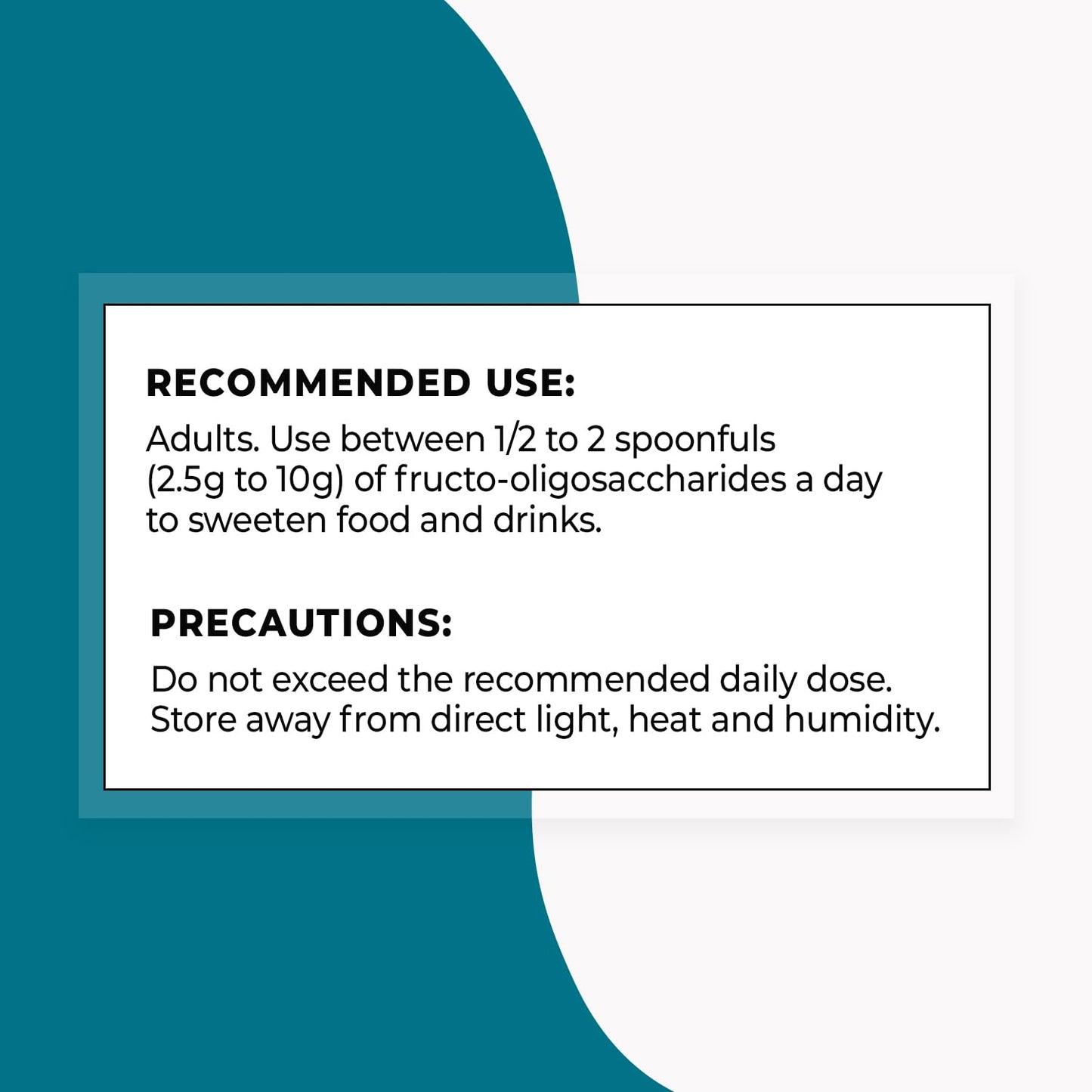 Supersmart Fructo Oligosaccharides Powder (FOS) - Prebiotic Inulin - 200 g - Non-GMO & Gluten Free