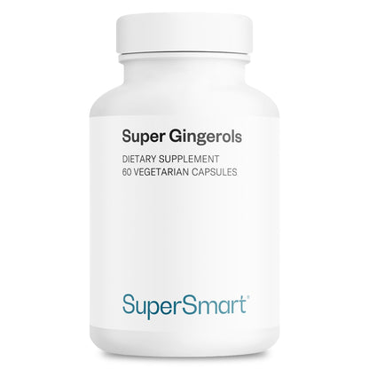 Supersmart Gingerols 400mg Daily – High Potency 20% Gingerols | Non-GMO & Gluten Free