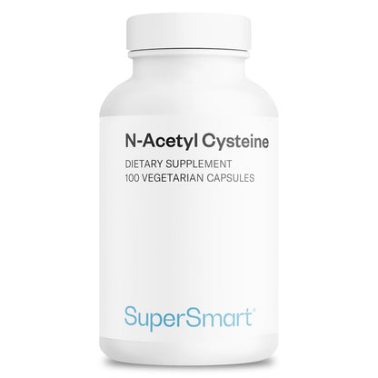 Supersmart N-Acetyl Cysteine 1800mg - High Absorption NAC Supplement | Non-GMO & Gluten Free