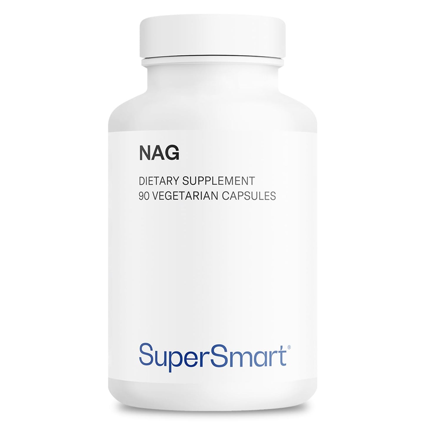 Supersmart NAG 1500mg – N-Acetyl Glucosamine, High Absorption | Non-GMO, Gluten Free, 90 Vegetarian Capsules