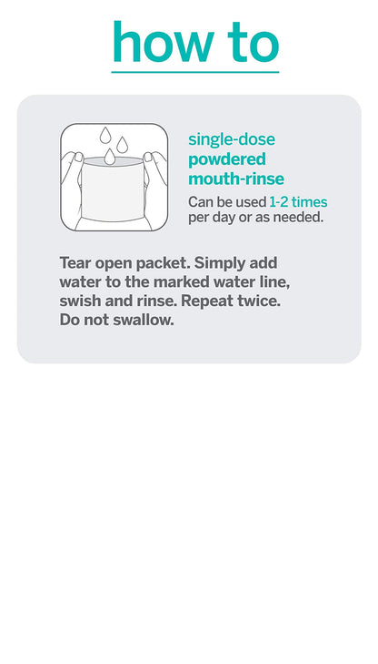 Supersmile Powdered Mouth Rinse – 60 Packets, 0.06 oz
