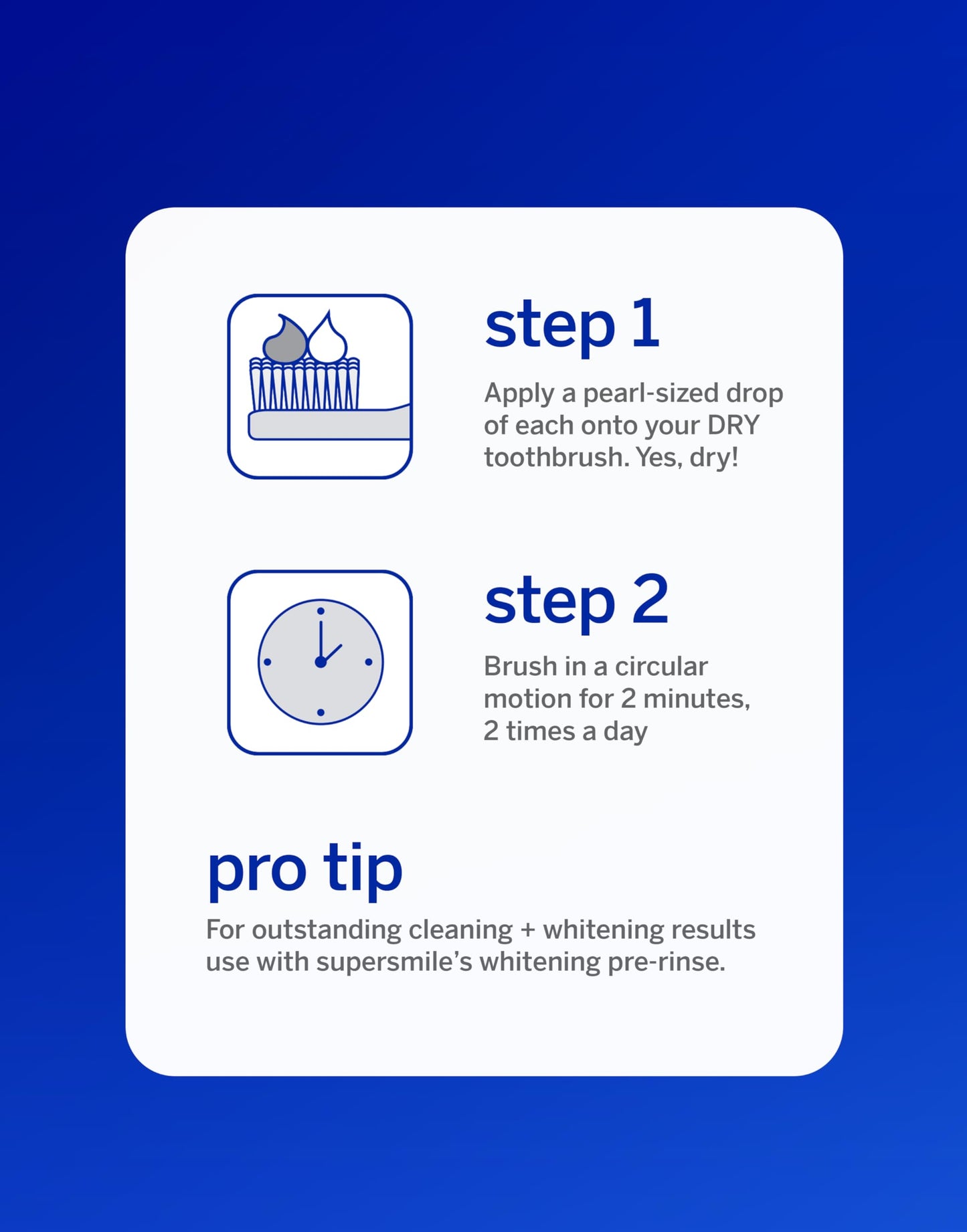 Supersmile Teeth Whitening System - Whitening Toothpaste & Accelerator | Up to 7 Shades