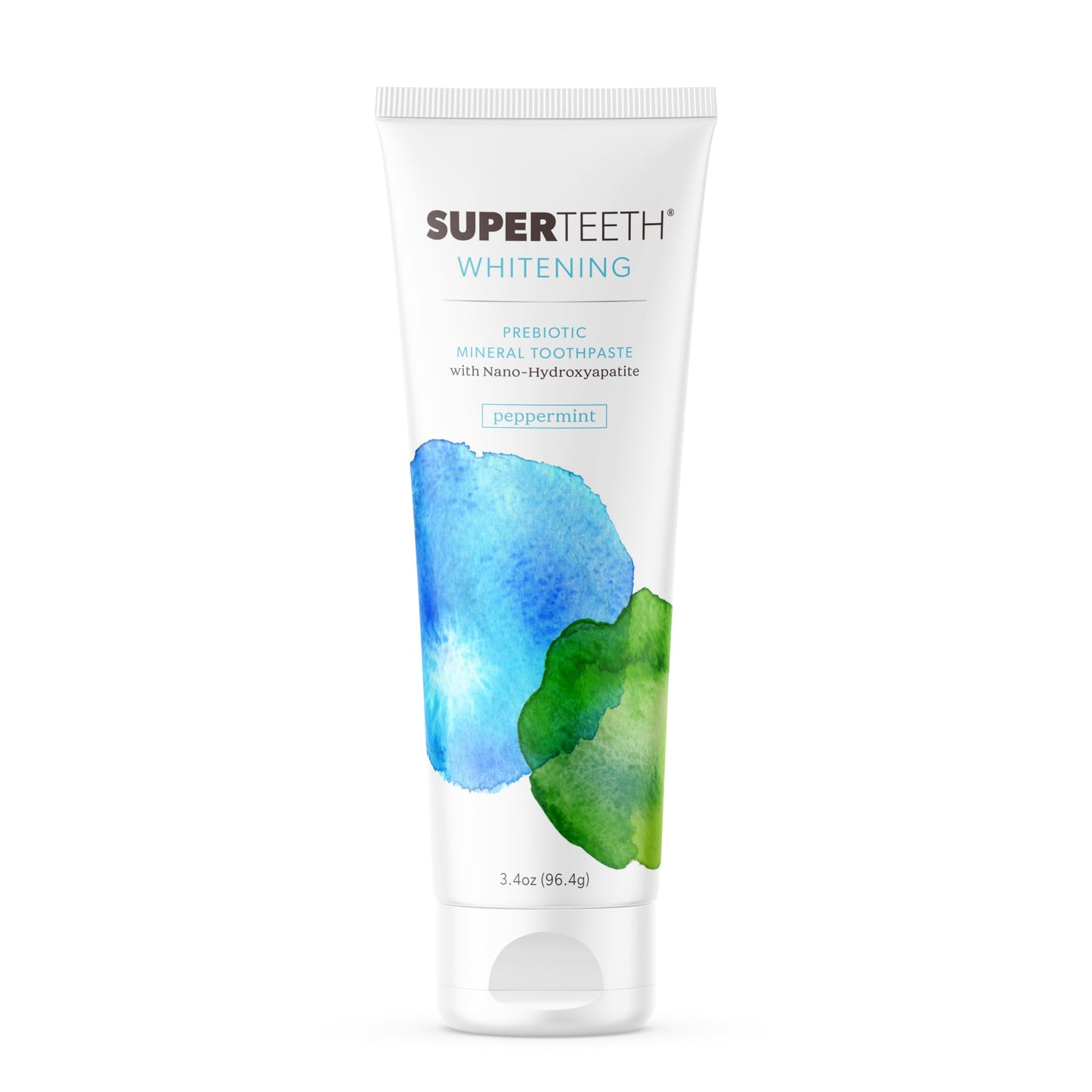 SuperTeeth Nano Hydroxyapatite Toothpaste - Whitening & Enamel Repair | Fluoride-Free | Made in USA