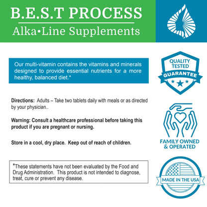 Morter HealthSystem SuperV Best Process AlkaIine – Energizing Detox Multivitamin