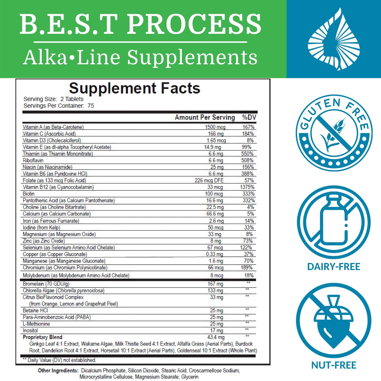 Morter HealthSystem SuperV Best Process AlkaIine – Energizing Detox Multivitamin