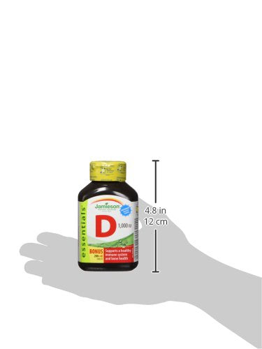 Vitamin D3 1,000 IU – 240 Tabs | Jamieson Laboratories