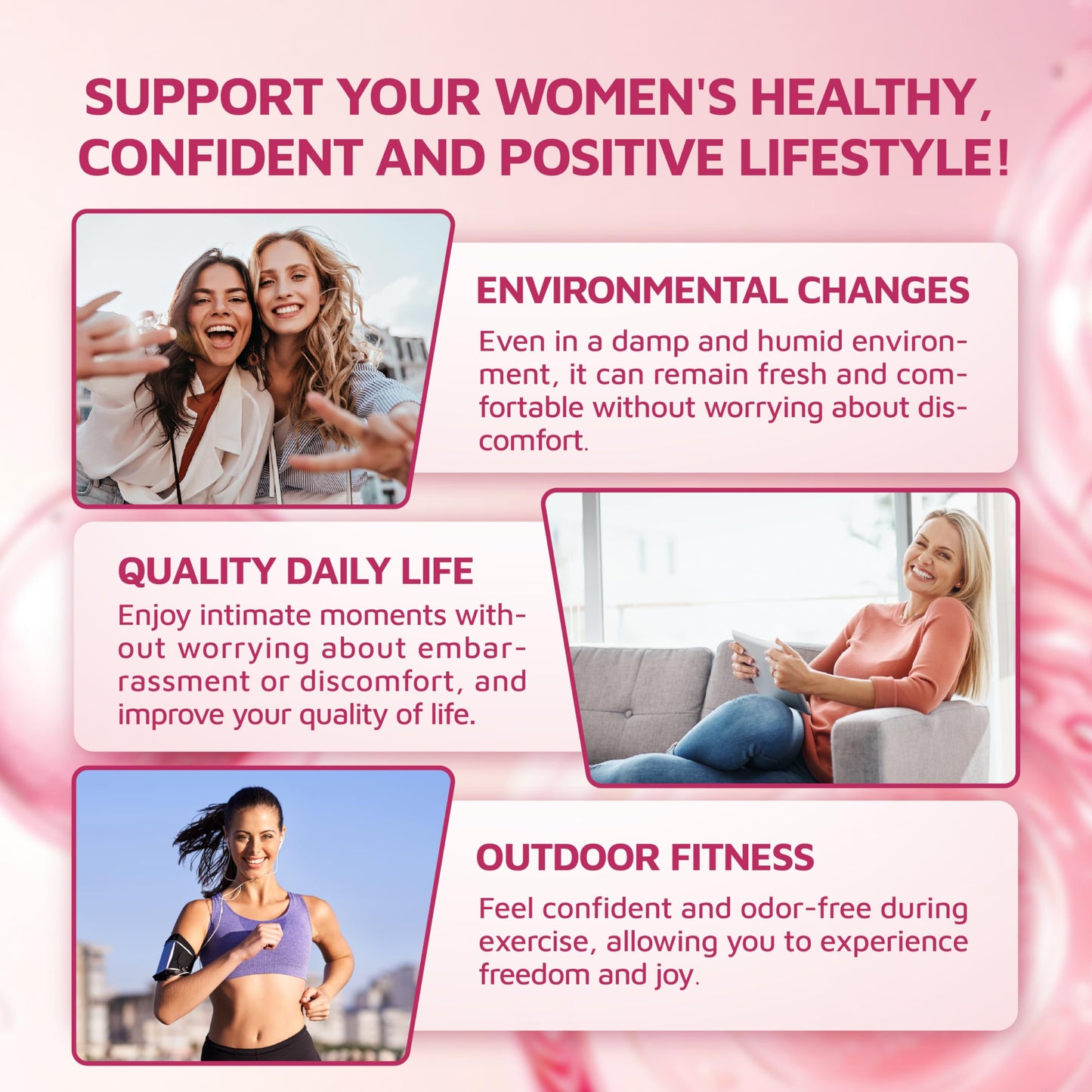 SUPS NATURE Women's Probiotic Gummies – Premium Feminine Balance, pH Support, Pineapple Flavor, Vegan & Sugar-Free (60 Gummies)