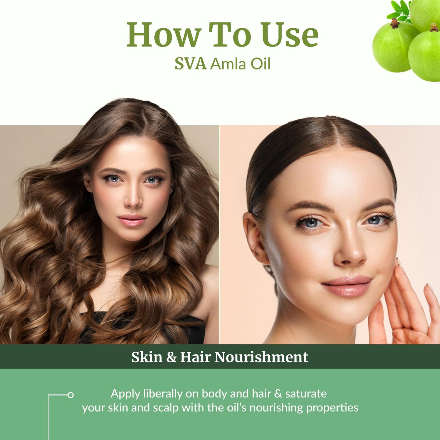 SVA Amla Oil 4oz (118ml) Premium Carrier Oil for Hair, Scalp & Skin