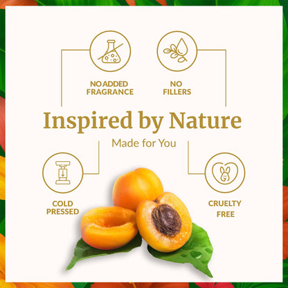 SVA Apricot Seed Oil Organic – 4 oz Cold-Pressed Carrier Oil for Face & Hair