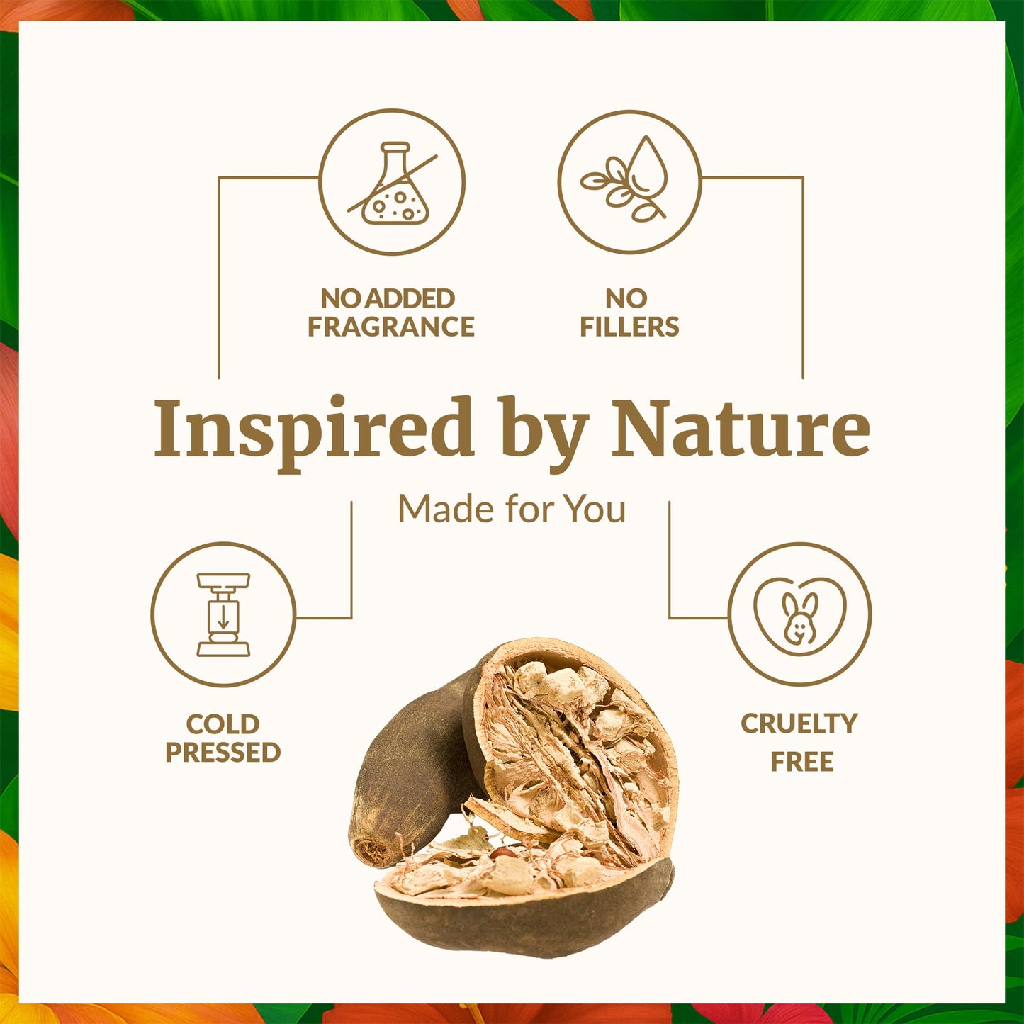 SVA Baobab Seed Oil Organic – 4 oz Cold-Pressed Carrier Oil