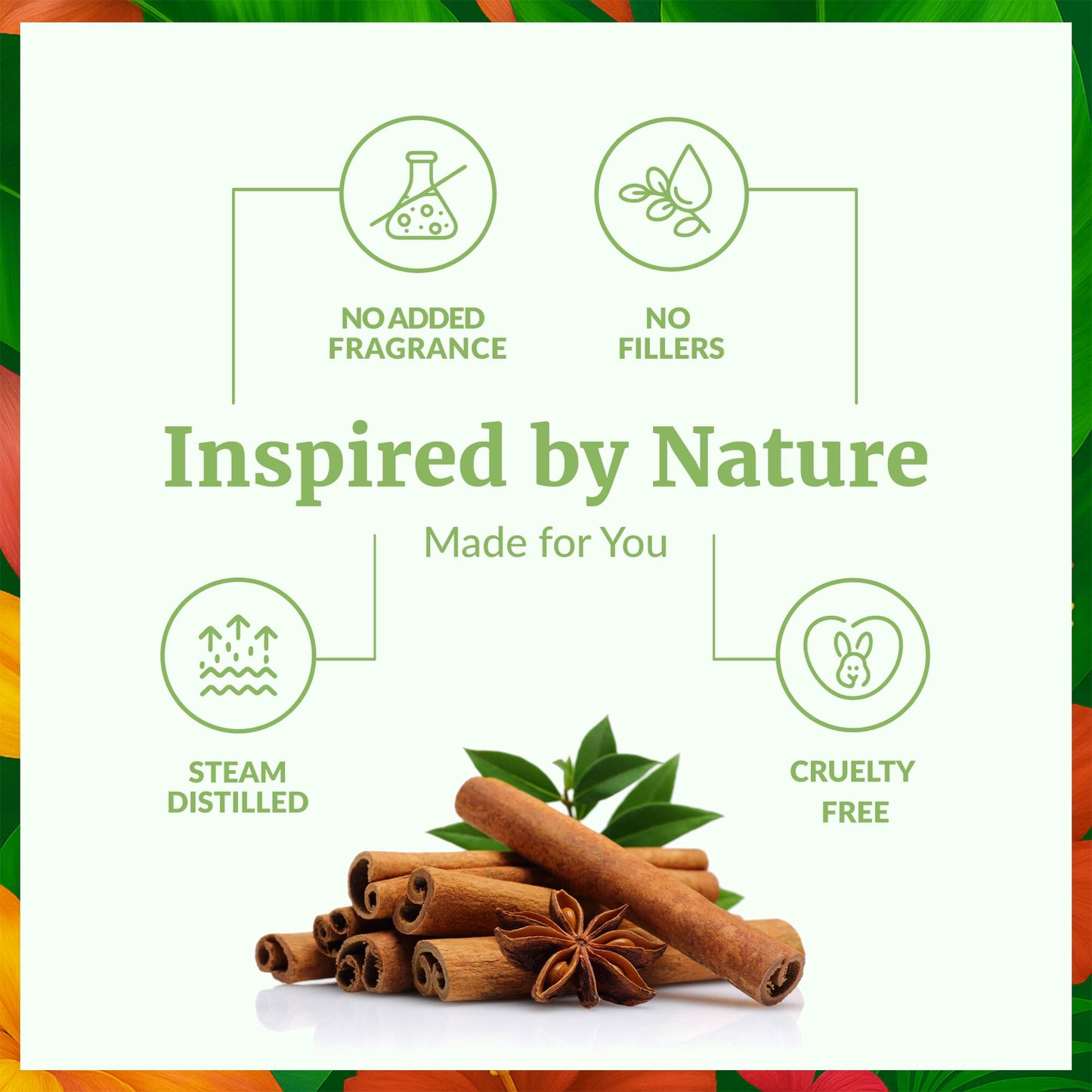 SVA Cinnamon Leaf Essential Oil – 4 oz | 100% Natural Cinnamon Oil for Diffuser, Skin & Hair