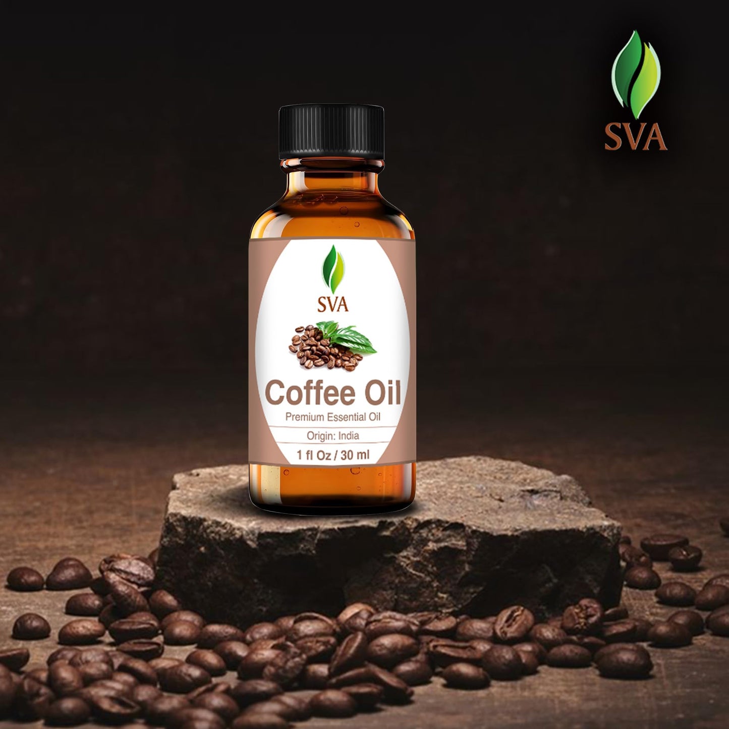 SVA Coffee Essential Oil – 1 Fl Oz – 100% Natural Coffee Oil